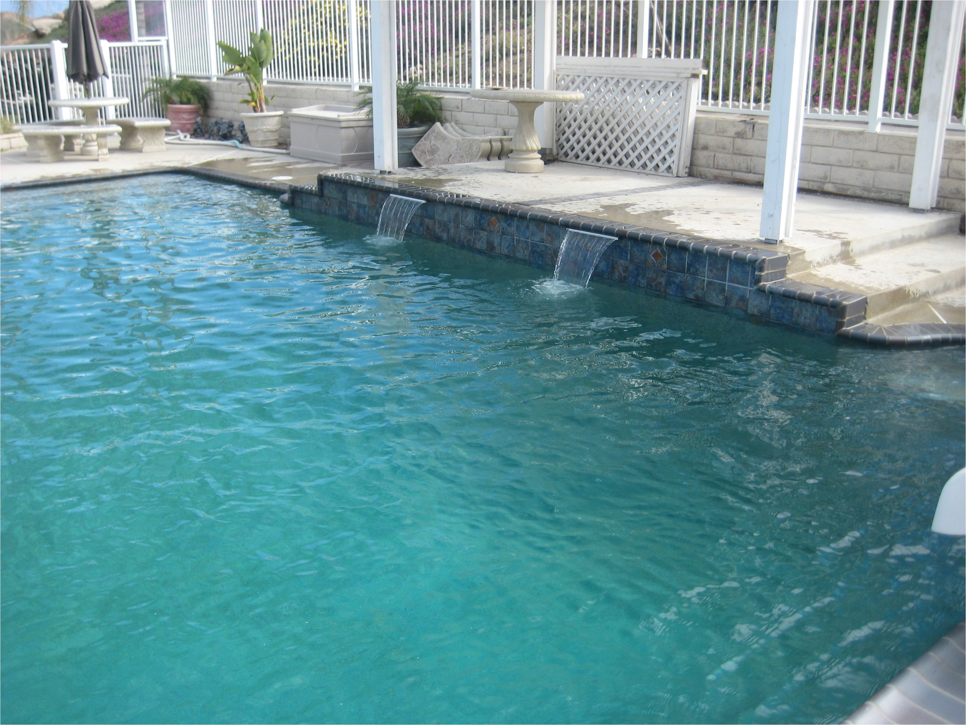 caribbean blue pool plaster