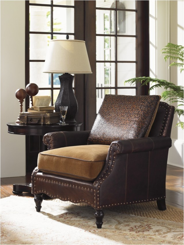 Mixing Leather sofa with Fabric Chairs Living Room Furniture Mixing Leather and Fabric Colorado