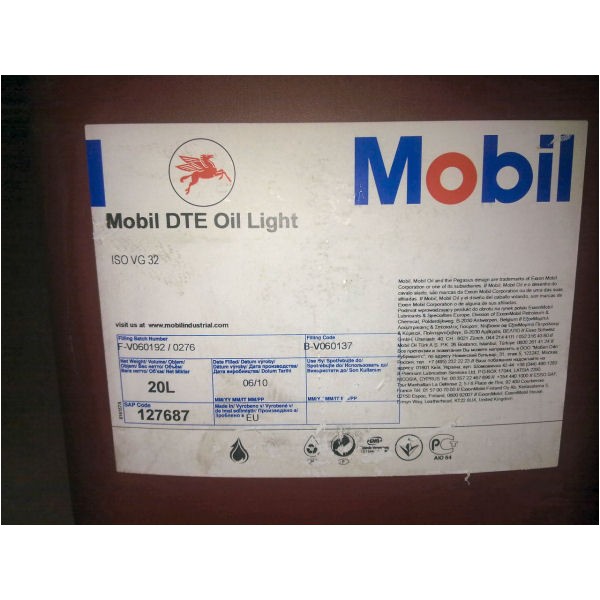 mobil dte oil light equivalent