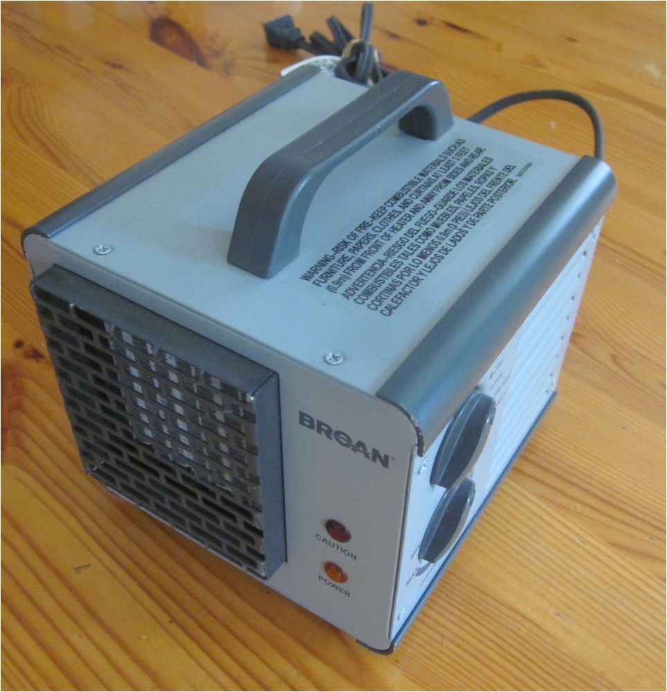 Most Powerful 120v Heater Broan 6201 Powerful Little Portable Electric Space Heater