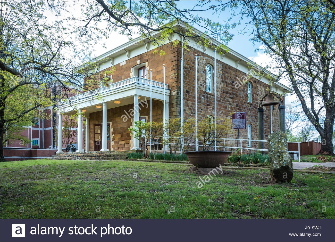 stock photo the five civilized tribes museum in muskogee oklahoma is housed in 137712670