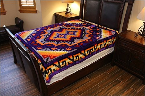 Native American Super Plush Blanket El Paso Designs southwest Native American Super Plush