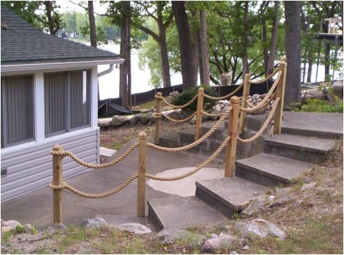 Nautical Rope Deck Railing Nautical Rope Railing Idea Deck Designs Pinterest