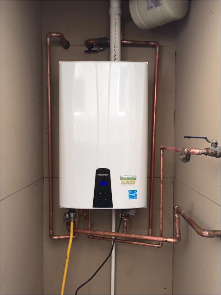 navien tankless water heater