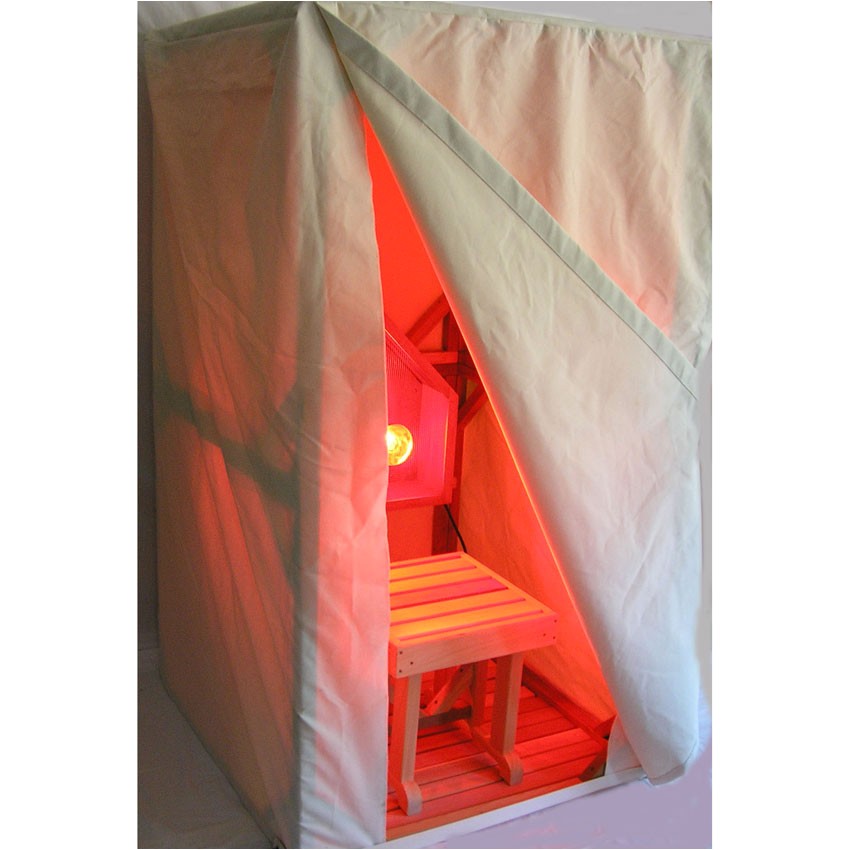 infrared light sauna therapy tent