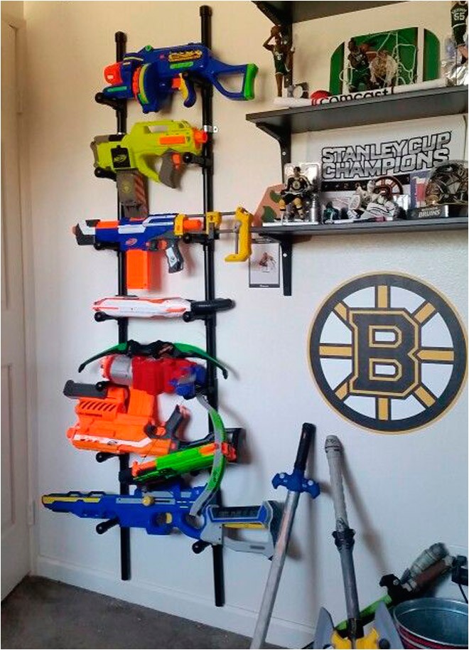 ways to store nerf guns