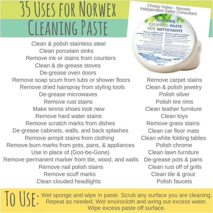 Norwex Cleaning Paste Uses Pinterest Images and Photos About norwex On Pixstats