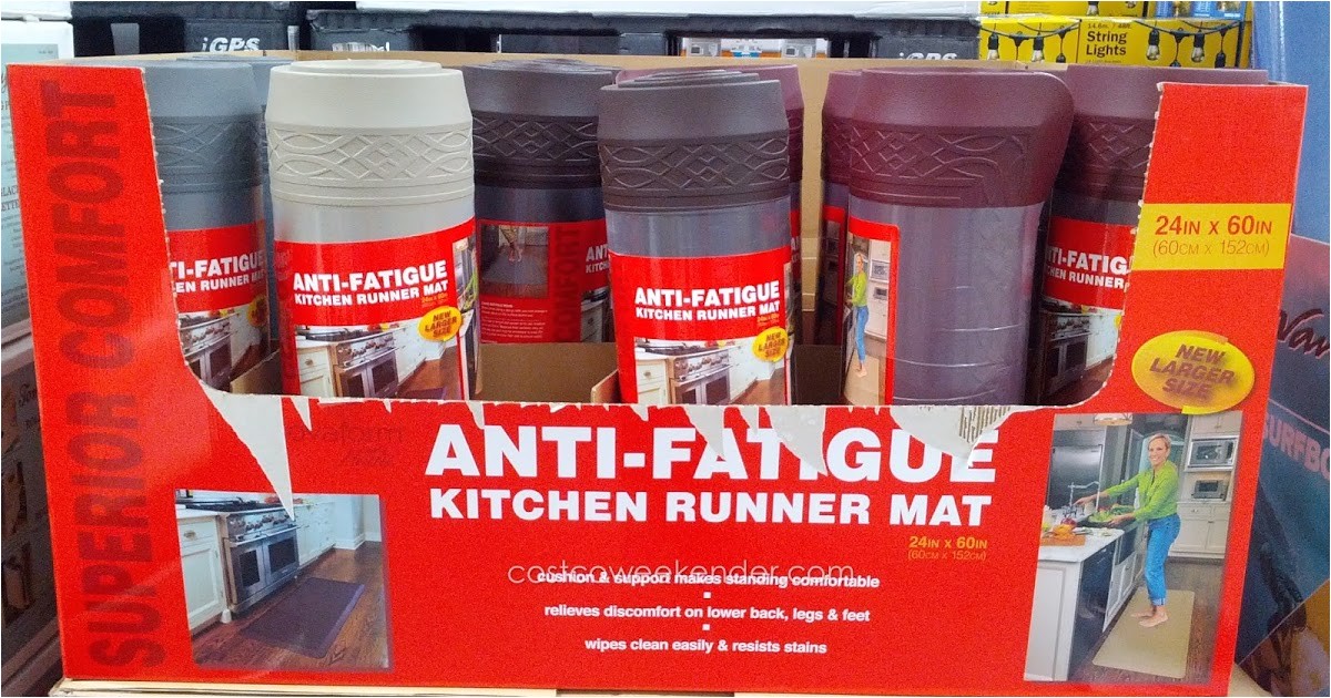 novaform home anti fatigue kitchen runner mat costco 987675