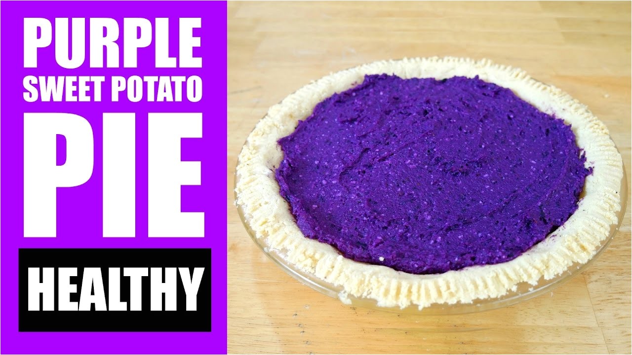 amazing healthy purple sweet potato pie recipe purple sweet potato pie almond flour pie crust