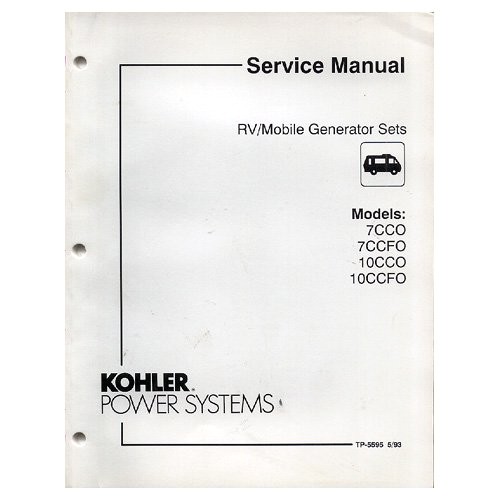 Old Kohler Generator Manuals