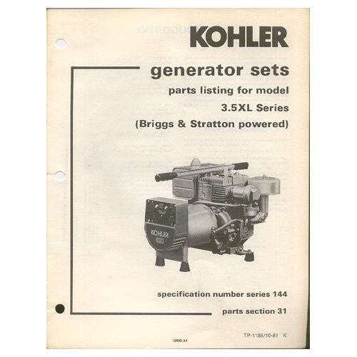 Old Kohler Generator Parts | AdinaPorter