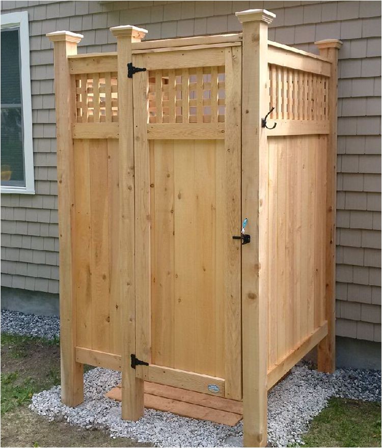 Outdoor Shower Enclosure Kits Cape Cod Outdoor Showers are Our Specialty Our Cape Cod Outdoor