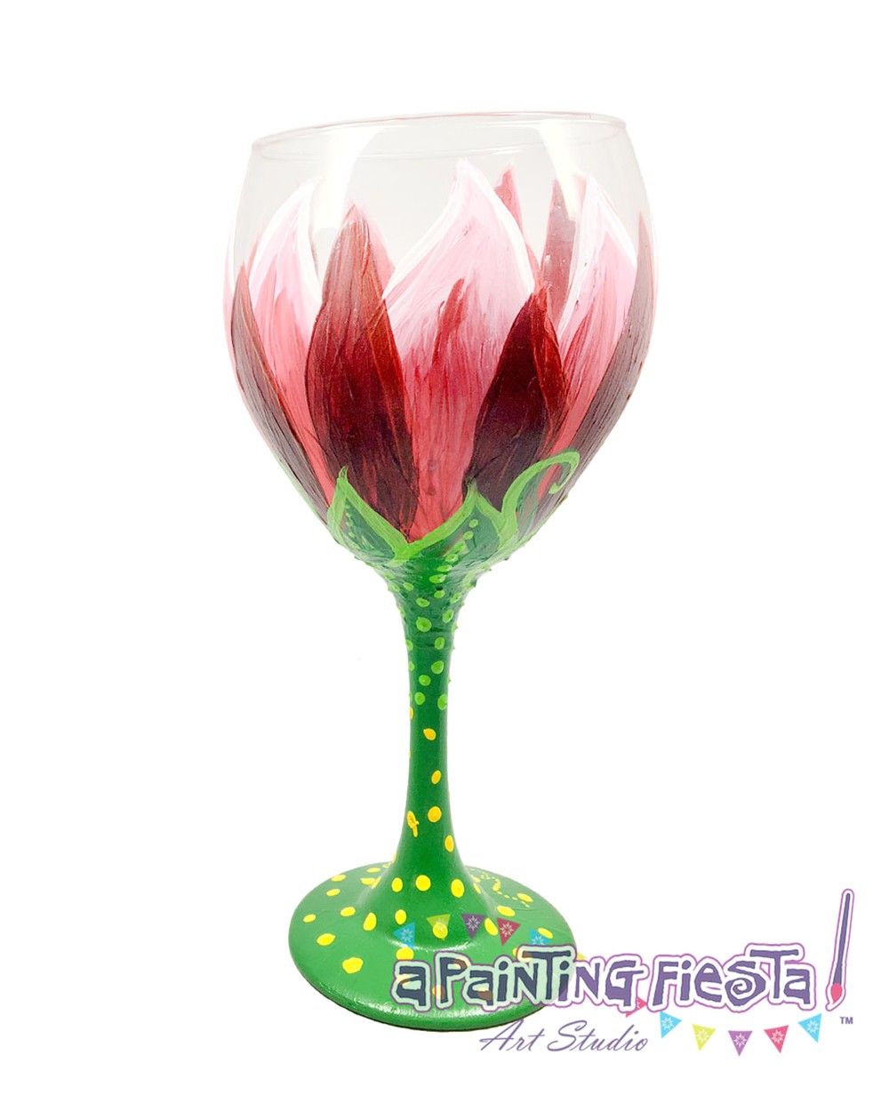 Paint and Wine Boca Raton Wine Glass Painting