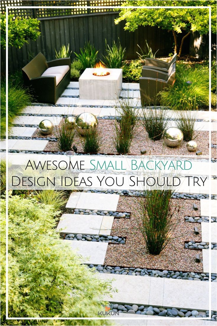 awesome small backyard design ideas you should try concrete pathways small backyard ideas