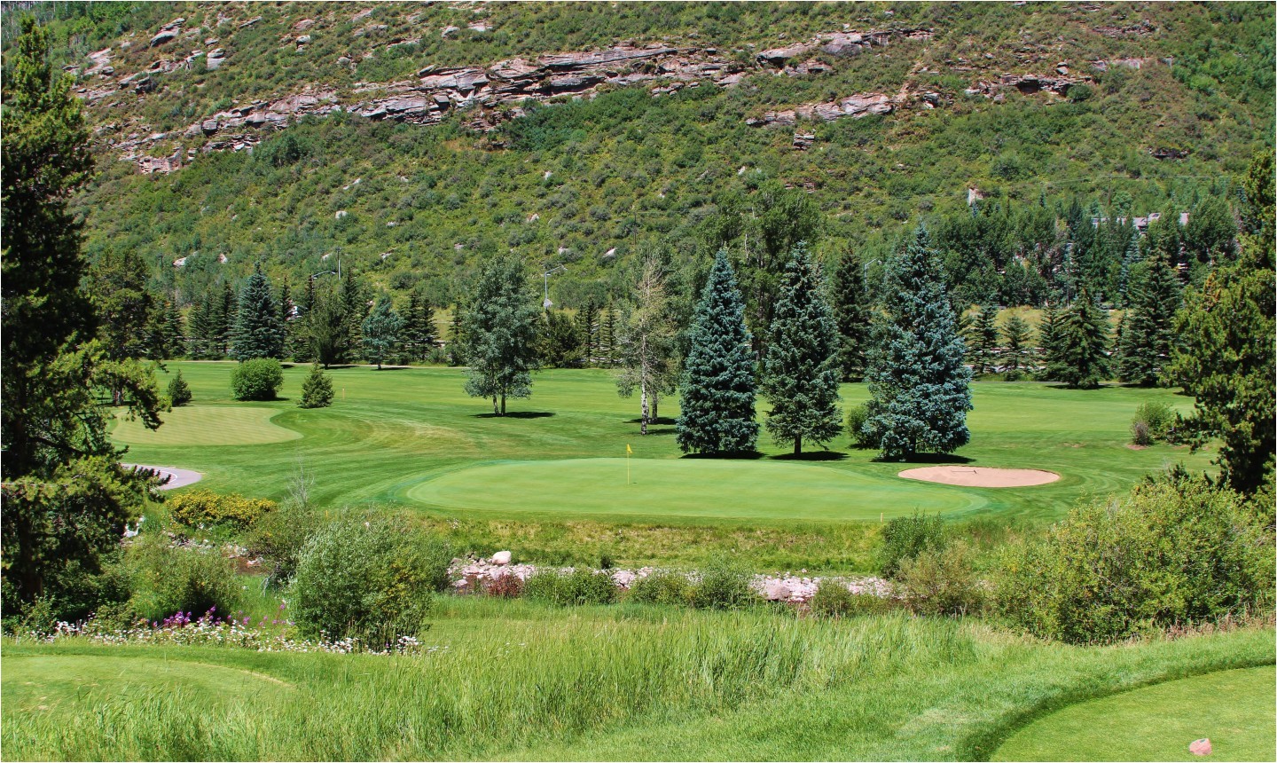 the par 3 15th hole might be the prettiest spot at vail golf club jason scott deegan golf advisor