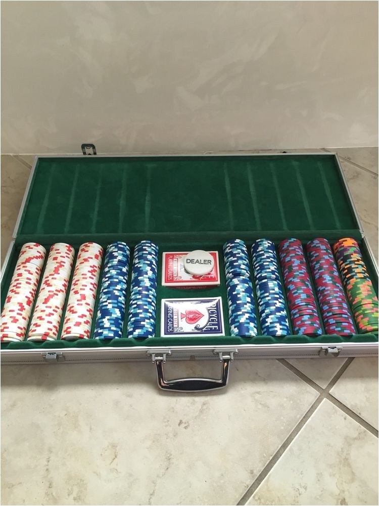 Paulson Clay Poker Chip Sets Paulson Clay Poker Chip Set Casino De isthmus 500 Chips