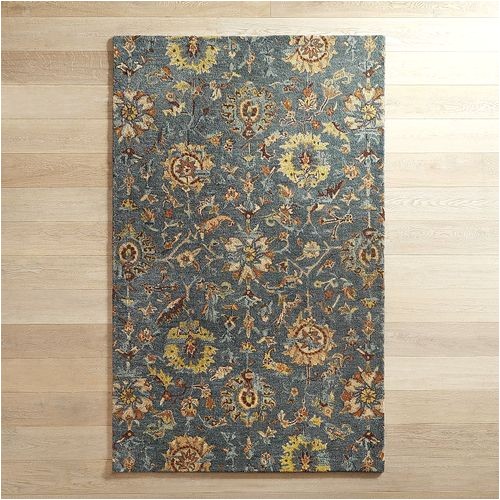 Pier One Rugs 8×10 Layne Traditional Blue 8×10 Wool Rug Pier 1 Imports