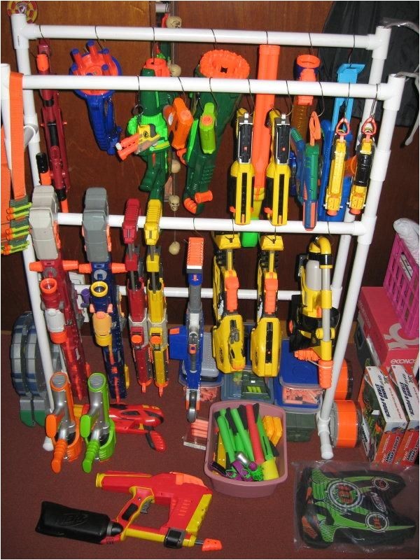 nerf gun storage