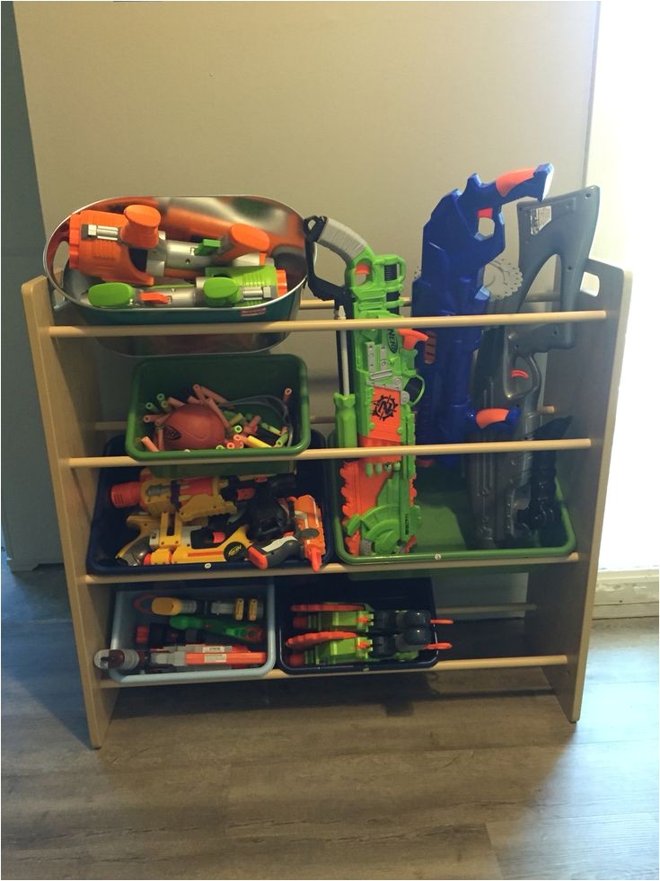 nerf gun storage