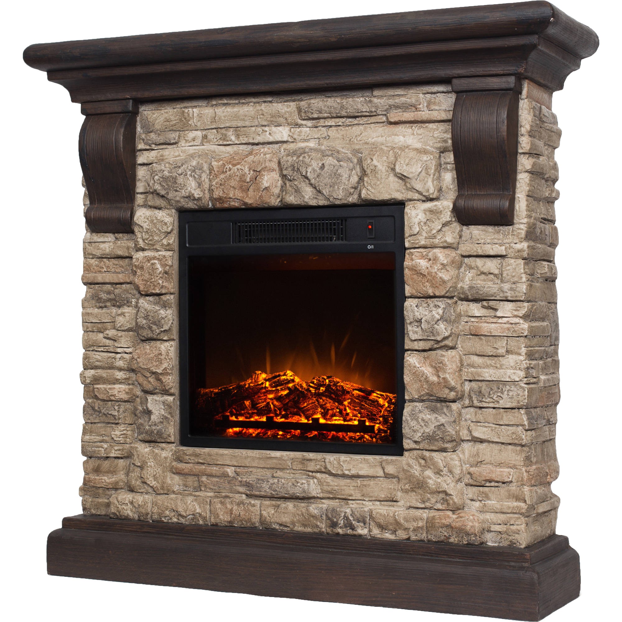 Polyfiber Electric Fireplace with 41 Mantel Dimensions Polyfiber Electric Fireplace with 41 Quot Mantle Ebay