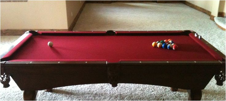 pool table recovering