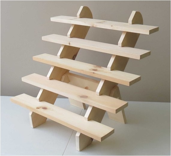 Portable Display Shelves for Craft Shows Collapsible Riser Portable Display Stand Store Countertop