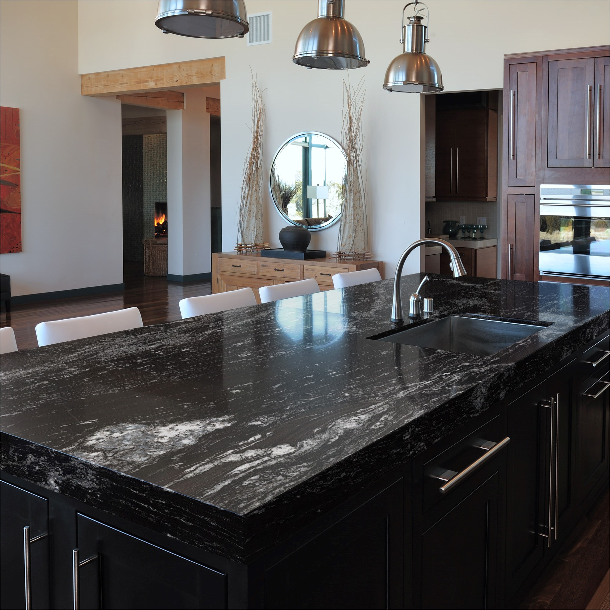 Prefab Granite Countertops Houston Texas Black Beauty Granite Sensa by Cosentino Kitchens Countertops