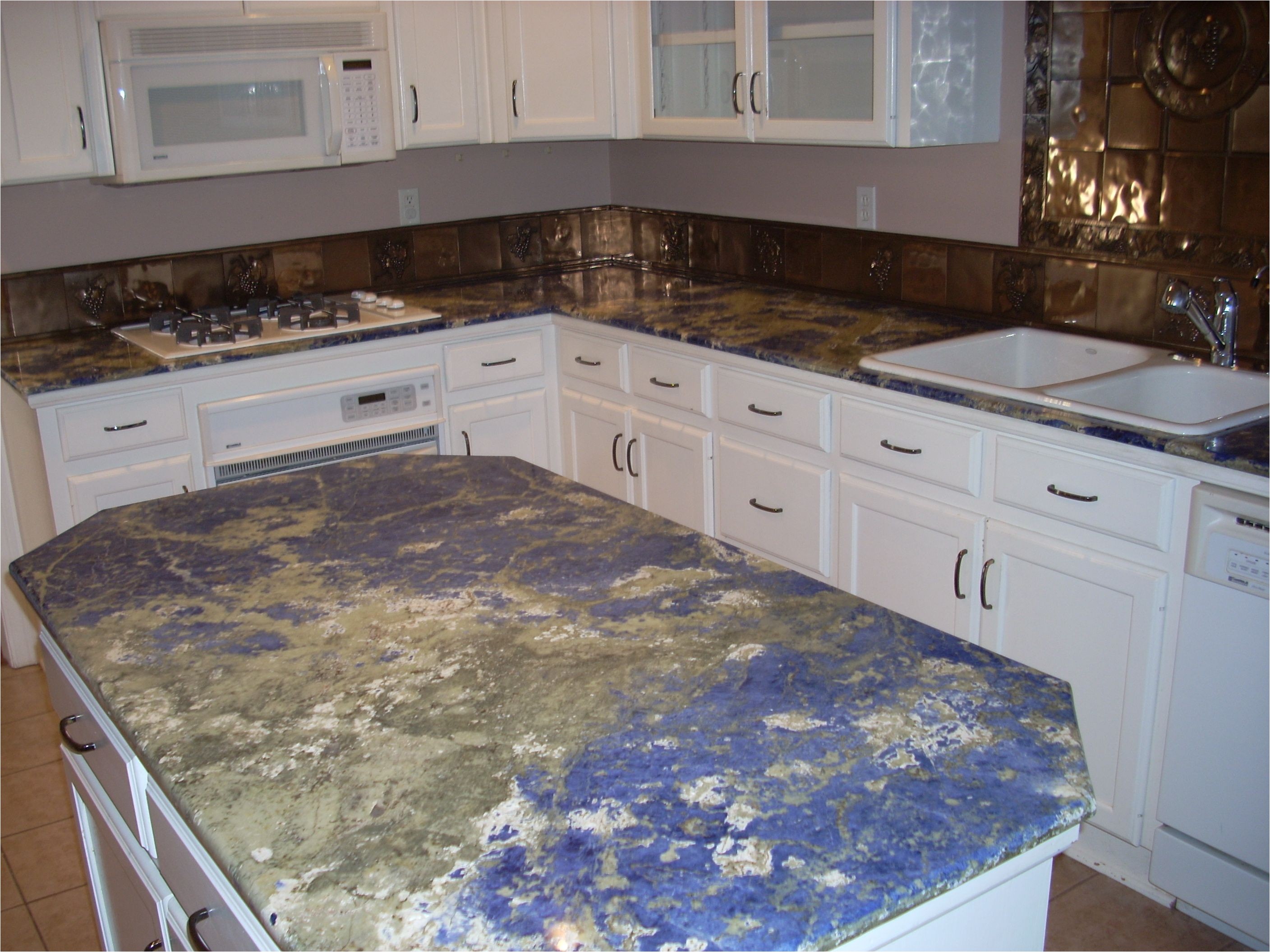 sodalite blue granite countertops amazing texture variation looks