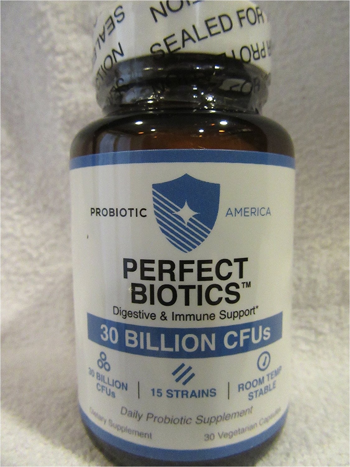 probiotic america perfect biotics digestive and immune support 30 billion cfus 15 strains 30 capsule 1 jar walmart com