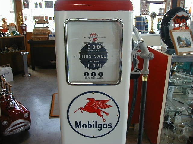 Reproduction Gas Pumps for Sale New Reproduction Mobil Gas Pump In Great Condition for