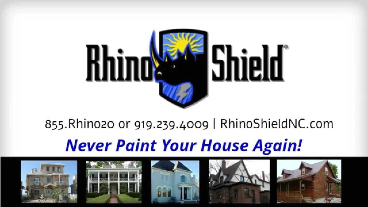 never paint again with rhino shield of north carolina