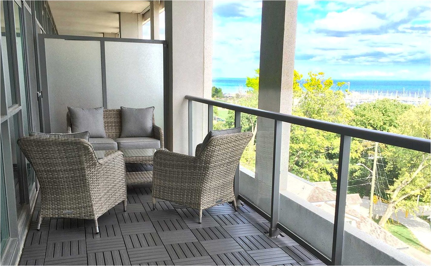 balcony flooring ideas