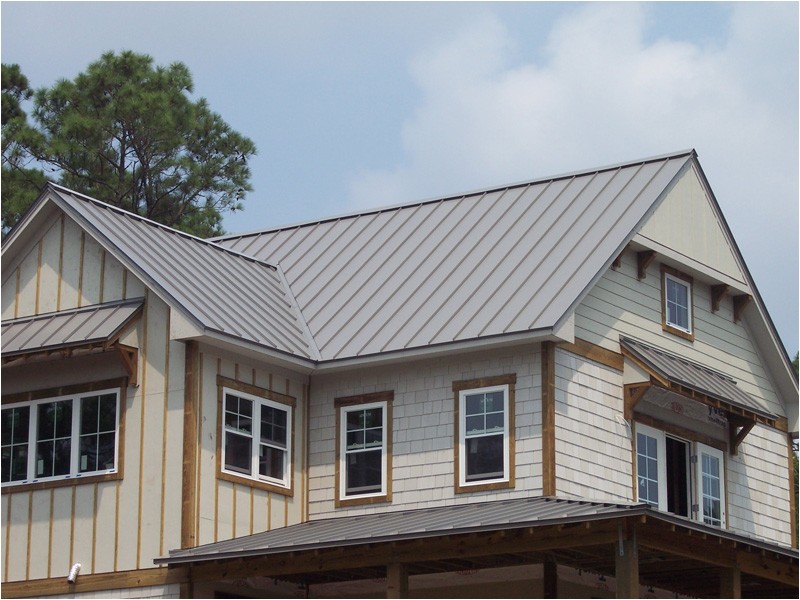 standing seam metal roof