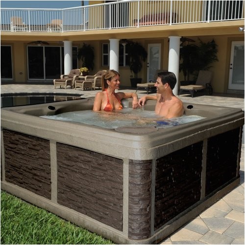 roto molded hot tub