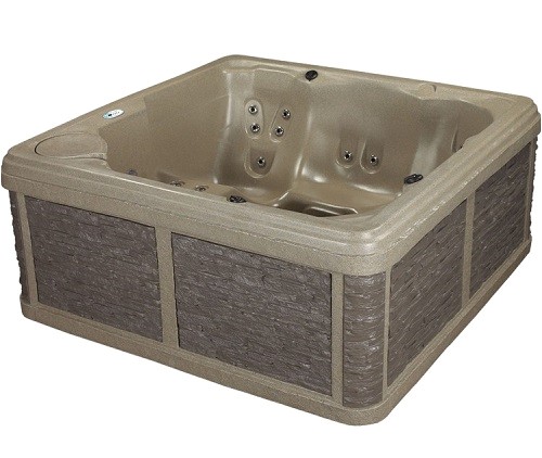 roto molded hot tub