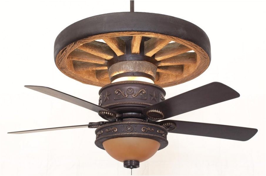 western star wagon wheel ceiling fan