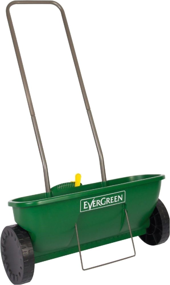 evergreen garden lawn feed fertilizer grass seed easy drop spreader plus 3005 p