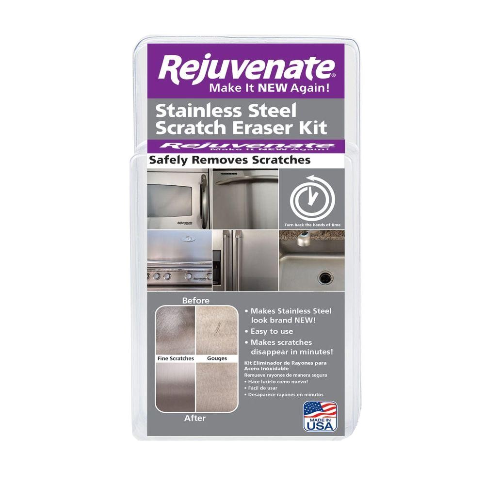 Scratch and Dent Appliances Ct Rejuvenate Stainless Steel Scratch Eraser Kit Rjssrkit the Home Depot