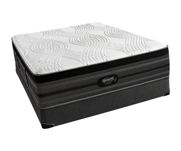 simmons beautyrest black hybrid clermont plush pillow top