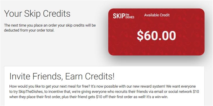 Skip the Dishes Coupon Code Skip the Dishes