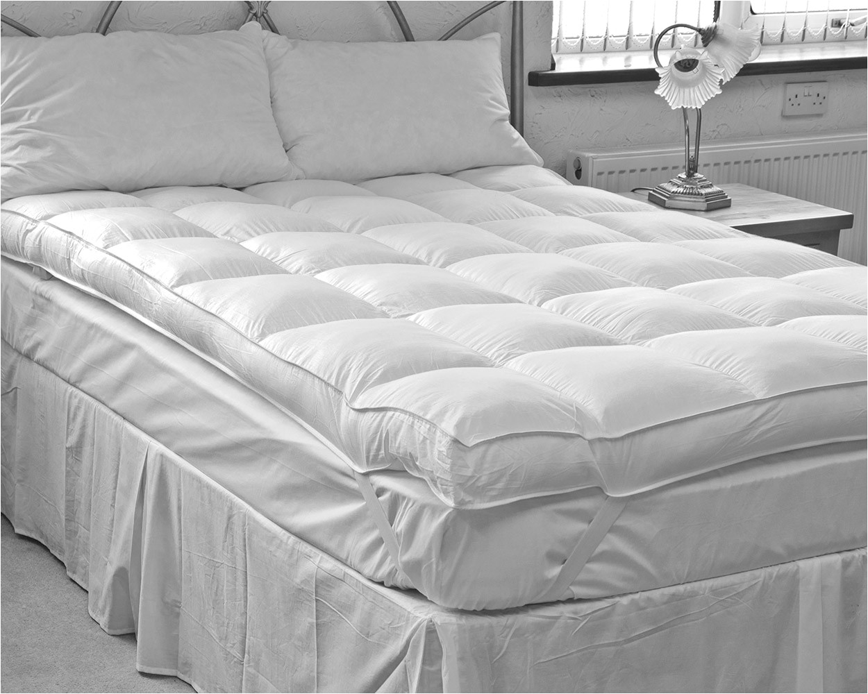 thick wool mattress topper