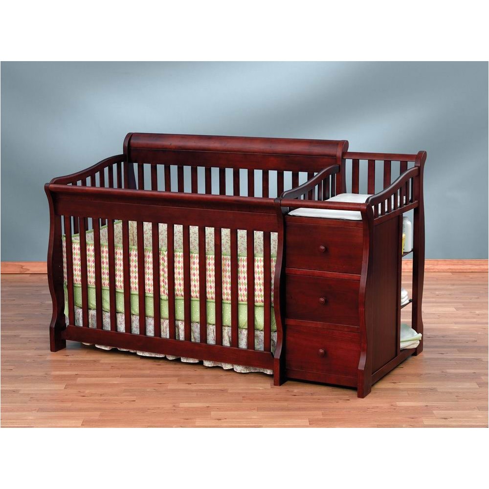 Sorelle Crib Conversion Instructions sorelle Tuscany 4 In 1 Convertible Crib and Changer Combo