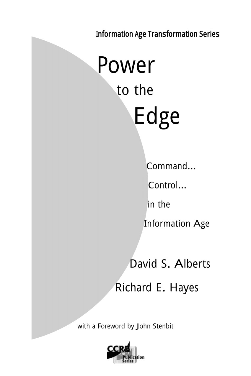 pdf power to the edge command control in the information age