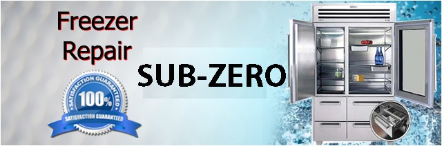 sub zero freezer repair