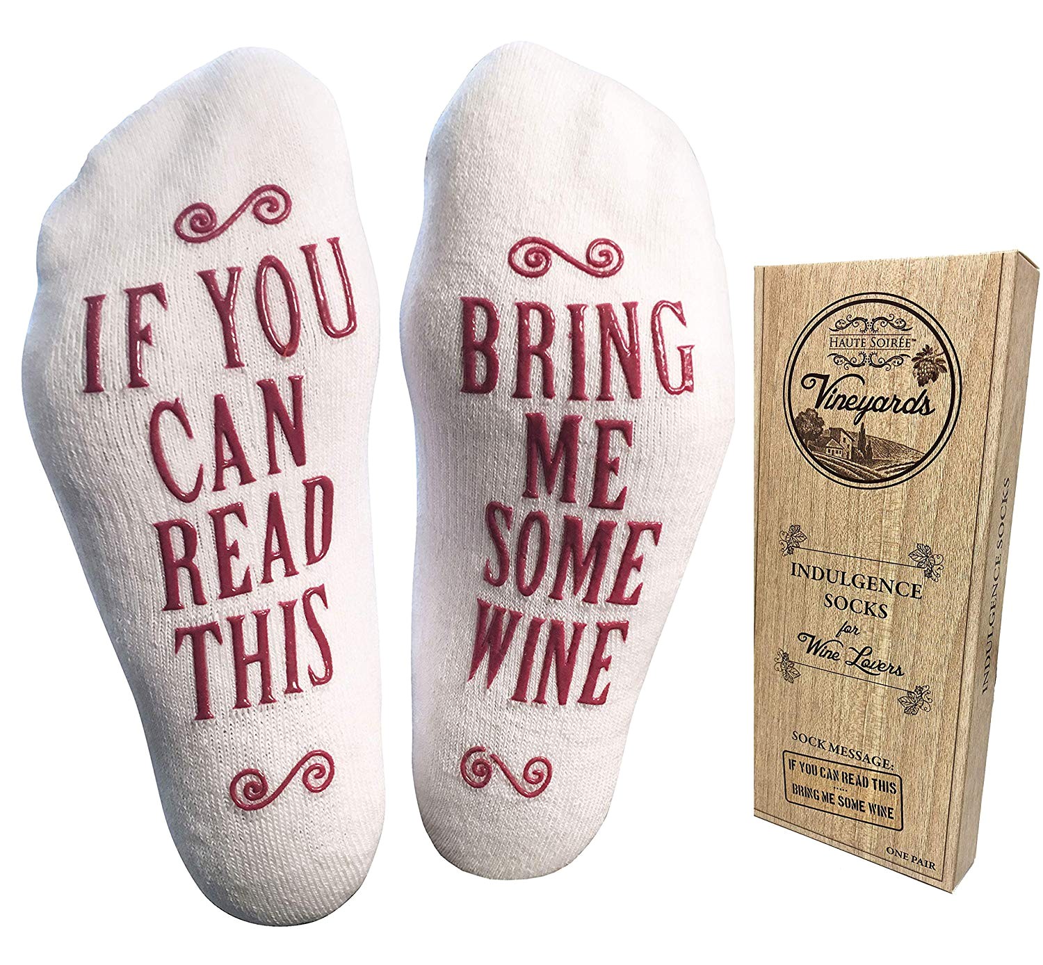 Sugar and Cotton Wine socks Amazon Com Bring Me some Wine Luxury Combed Cotton socks with