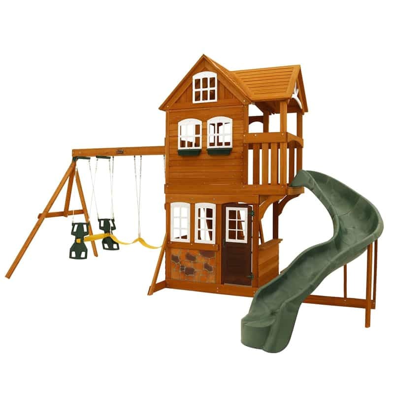 Summerstone Cedar Summit Playset Backyard Playground and Swing Sets Ideas Backyard Play