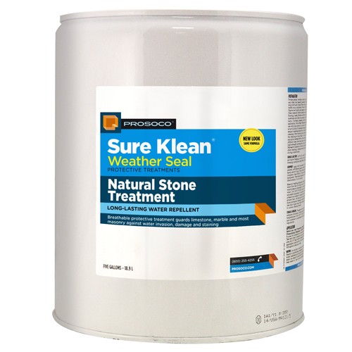 Sure Klean Weather Seal Pro 4005705 Prosoco Sure Klean Natural Stone Weather