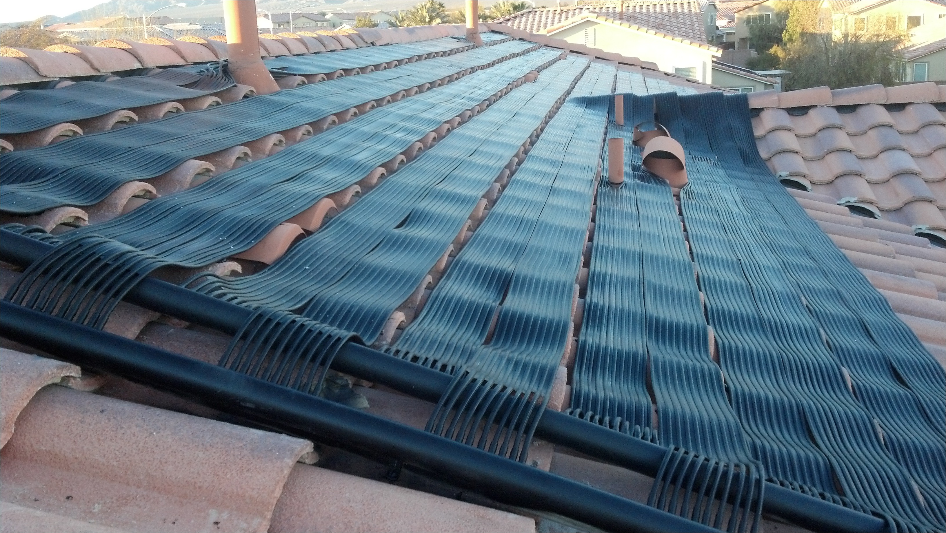 las vegas solar heater