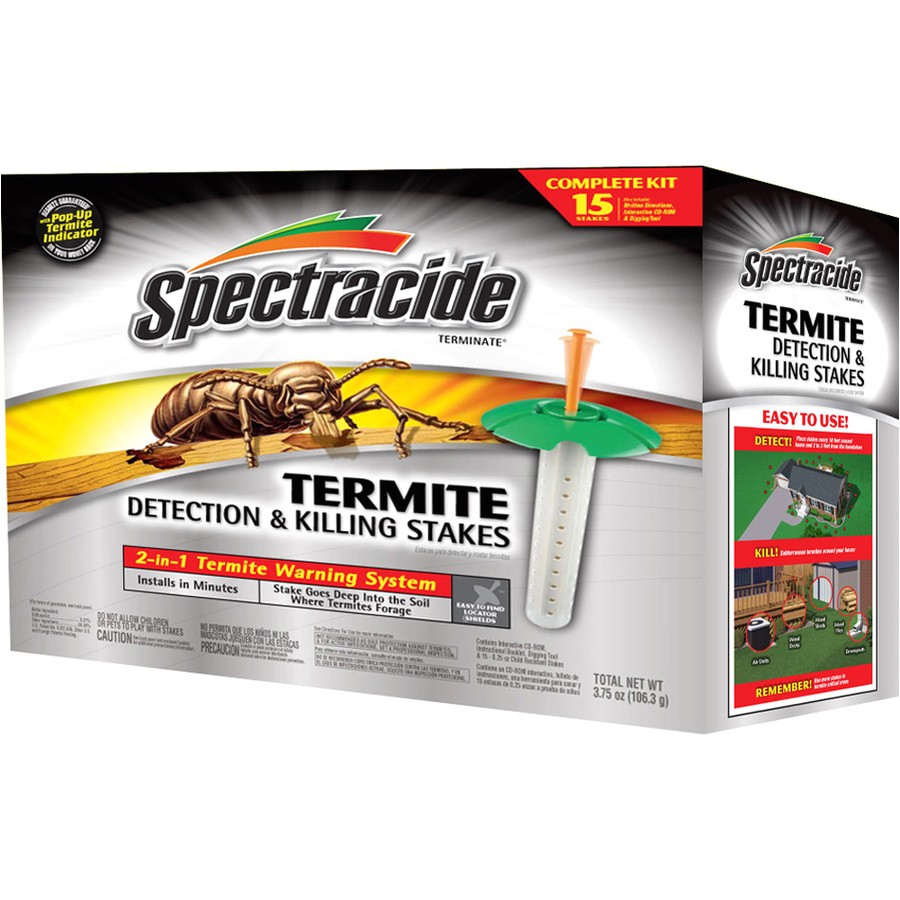 Termite Bait Stations Lowes Spectracide Terminate 15 Ct Termite Detection Killing Stakes at