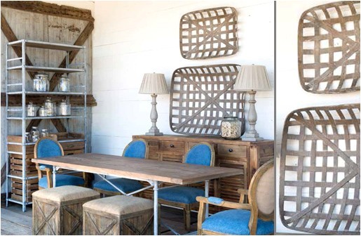 Tobacco Baskets Decor Steals Huge tobacco Basket Set Of 2 Vintage Wall Decor
